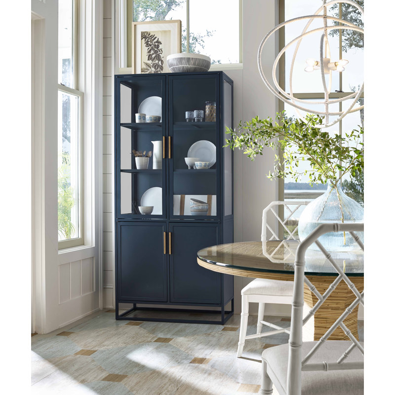 Joss & Main Bryan Metal China Cabinet - Wayfair Canada